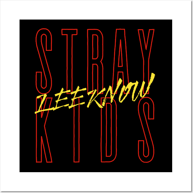 LEEKNOW Stray Kids Wall Art by wennstore